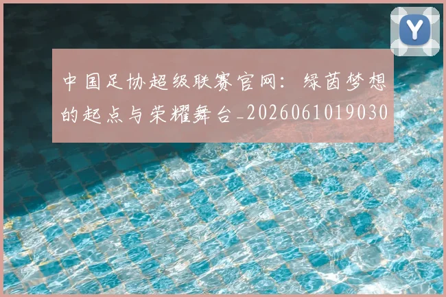 中国足协超级联赛官网：绿茵梦想的起点与荣耀舞台_20260610190303